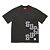 SUPREME - Camiseta Cracked Spellout S/S Top "Preto" -NOVO- - Imagem 1