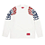 SUPREME - Camiseta Manga Longa Mascott Soccer "Branco" -NOVO- - Imagem 1
