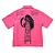 SUPREME x YOHJI YAMAMOTO - Camiseta Silk Zip Up "Rosa" -NOVO- - Imagem 2