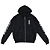 CHROME HEARTS - Moletom Vertical Logo Zip Up "Preto/Branco" -NOVO- - Imagem 1