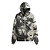 KITH x CAPCOM x MARVEL - Moletom Fight All-Over Printed Vintage "Cinza" -NOVO- - Imagem 1
