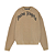 PALM ANGELS - Moletom Curved Logo Crewneck "Bege" -NOVO- - Imagem 1