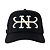 OMA DESIGN STUDIOS - Boné Queens Curved Brim "Preto/Creme" -NOVO- - Imagem 1