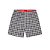 SUPREME x HANES - Cueca Samba-Canção Plaid (Unidade) "Cinza" -NOVO- - Imagem 1