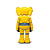 PRÉ VENDA - KAWS - Boneco Holiday Hangzhou Robot Companion Vinyl Figure  "Amarelo" -NOVO- - Imagem 2