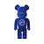PRÉ VENDA - MEDICOM TOY X FRAGMENT- Boneco Bearbrick 100% & 400% "Blue" -NOVO- - Imagem 1