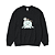UNIQLO x KAWS - Moletom Crewneck Universe Moon "Preto" -NOVO- - Imagem 1