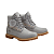 TIMBERLAND - Premium 6" Inch Boot Waterproof (Women's) "Light Grey Nubuck" -NOVO- - Imagem 3