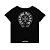 CHROME HEARTS - Camiseta Roller Skates Horseshoe "Preto/Branco" -NOVO- - Imagem 2