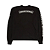 CHROME HEARTS - Moletom Crewneck Scroll Logo "Preto" -NOVO- - Imagem 2