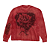 NIKE x TRAVIS SCOTT - Camisa Manga Longa Thermal Rhinestone Tie-Dye "Vermelho" -NOVO- - Imagem 1