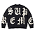 SUPREME - Suéter Cross Stitch Logo "Preto" -NOVO- - Imagem 1