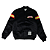 THE HUNDREDS - Jaqueta Bomber "Preto" -USADO- - Imagem 1
