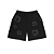 DENIM TEARS - Bermuda De Moletom Mono Cotton Wreath "Preto" -NOVO- - Imagem 1