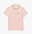 LACOSTE - Camisa Polo Classic Piqué "Rosa Claro" (Infantil) -NOVO- - Imagem 1