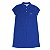 LACOSTE - Vestido Polo Cotton Petit Piqué "Azul" (Infantil) -NOVO- - Imagem 1