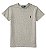 POLO RALPH LAUREN - Camiseta Jersey Crewneck Juvenil "Cinza" (Infantil) -NOVO- - Imagem 1