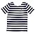 POLO RALPH LAUREN - Camiseta Stripe "Marinho" (Infantil) -NOVO- - Imagem 1