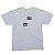 SUPREME x COMME DES GARÇONS - Camiseta Box Logo Split "Branco" -USADO- - Imagem 1