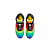 NIKE x J BALVIN - Air Jordan 1 Retro "Colores Y Vibras"  -NOVO- - Imagem 3