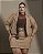 Saia Curta Couro Eco Caramelo Eternity Quality Moda Plus Size Divas 9222 loja ultima sale - Imagem 4