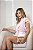 Blusa Babados Rosa Florata Quality Moda Plus Size Milanjus Primavera - Imagem 2