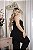 Conjunto Regata e Calça Pantalona Preto Florata Quality Moda Plus Size Milanjus Primavera - Imagem 2