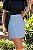 Saia Short Plissado Cores Quality Moda Plus Size Milliossi Primavera - Imagem 1