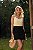 Saia Short Plissado Cores Quality Moda Plus Size Milliossi Primavera - Imagem 4