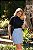 Saia Short Plissado Cores Quality Moda Plus Size Milliossi Primavera - Imagem 2
