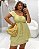 Conjunto Blusa Alongada Short Saia Florata Quality Moda Plus Size Milanjus Primavera - Imagem 3