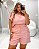 Conjunto Blusa Cropped Short Florata Quality Moda Plus Size Milanjus Primavera - Imagem 2