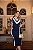 Conjunto Blusa e Saia Midi Bicolor Florata Quality Moda Plus Size Milanjus Primavera - Imagem 5