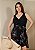 Regata Busto Torcido Preta Quality Moda Plus Size Miareli Primavera - Imagem 2