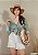 Short Barra Italiana Cru Quality Moda Plus Size Miareli Primavera - Imagem 3