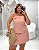 Short Saia Salmão Atlantica Quality Moda Plus Size Duas Primavera - Imagem 2