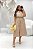 Vestido Alfaiataria Midi Quality Moda Plus Size Milanjus Primavera - Imagem 1