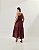 Vestido Midi Ombro Único Quality Moda Plus Size Quebela Primavera - Imagem 2