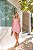 Vestido Tomara que Caia Botões Rosa Quality Moda Plus Size Milliossi Primavera - Imagem 1