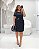 Vestido MM Tule FIvelas Preto Quality Moda Plus Size Milanjus Primavera - Imagem 1