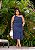 Saia Midi Marinho Quality Moda Plus Size Miareli Primavera - Imagem 1