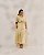 Vestido Midi Creme Quality Moda Plus Size Quebela Primavera - Imagem 4