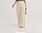 Calça Pantalona Navi Creme Quality Moda Plus Size Quebela Primavera - Imagem 3