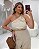 Macacão Estrela Creme Quality Moda Plus Size Quebela Primavera - Imagem 6