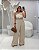 Macacão Estrela Creme Quality Moda Plus Size Quebela Primavera - Imagem 7