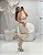 Macacão Estrela Creme Quality Moda Plus Size Quebela Primavera - Imagem 8