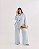 Conjunto Camisa e Pantalona Listra Azul Quality Moda Plus Size Quebela Primavera - Imagem 3