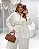 Conjunto Camisa e Pantalona Listra Amarelo Quality Moda Plus Size Quebela Primavera loja - Imagem 6