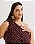 Vestido Poá Marrom Quality Moda Plus Size Quebela Primavera - Imagem 3
