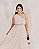 Vestido Poá Creme Quality Moda Plus Size Quebela Primavera - Imagem 2